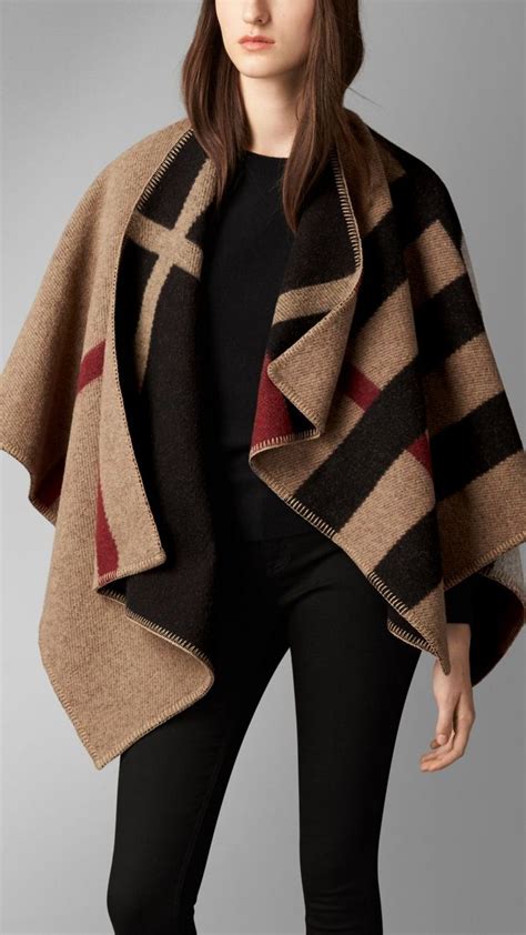 burberry poncho initials|Women’s Ponchos & Capes .